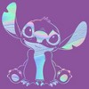 Girl's Lilo & Stitch Colorful Stitch T-Shirt - 2 of 4