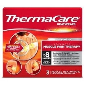 Thermacare Advanced Muscle Pain Therapy Heatwraps, 3 Ct - 1 of 4