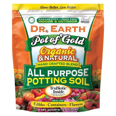 Dr Earth Pot of Gold Potting Soil - 8qt