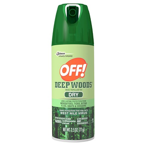 off deep woods insect repellent viii dry