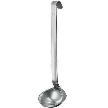 Rosle Stainless Steel Sauce Ladle With Hooked Handle, 2-Ounce