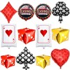 KatchOn, Dice and Cards Casino Balloons - 24 Inch, Pack of 12 | Dice Balloons Theme Party Decorations | Poker Balloons - 4 of 4