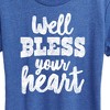 Women's - Instant Message - Well Bless Your Heart Short Sleeve Graphic T-Shirt - 2 of 4