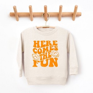 The Juniper Shop Here Comes The Fun Puff Print Youth Ultra-Soft Graphic Sweatshirt - 1 of 3