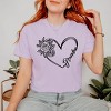 Simply Sage Market Grandma Heart Outline Garment Dyed Tee - 2 of 4