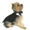 Doggie Design Black Dog Harness Wedding Tuxedo w/Tails, Bow Tie, and Cotton Collar - 4 of 4