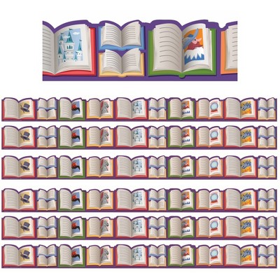Eureka® Once Upon A Dream Story Book Extra Wide Die-Cut Deco Trim®, 37 Feet Per Pack, 6 Packs