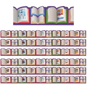 Eureka® Once Upon A Dream Story Book Extra Wide Die-Cut Deco Trim®, 37 Feet Per Pack, 6 Packs - 1 of 4