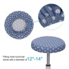 Unique Bargains Washable Elastic Bar Stool Cover for Dia 12"-14" Chair 2 Pcs - 3 of 4