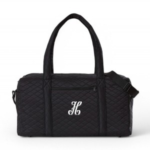Personalization Mall Embroidered Quilted Duffel Bag - 1 of 2