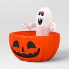 10.63" Light and Sound Ghosty Candy Bowl Halloween Decorative Prop Orange - Hyde and EEK! Boutique™ - 3 of 3