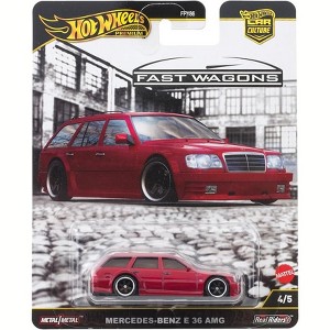 Hot Wheels Mercedes-Benz E 36 AMG Fast Wagons Car Culture Premium - 1 of 4