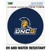 UNC Greensboro Primary Logo  Automotive Car Window Locker Circle Bumper Sticker - 2 of 4
