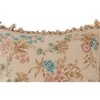 C&F Home 17" x 17" Blue Antique Floral Needlepoint Pillow - 2 of 4