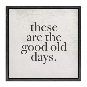 Stupell Industries Good Old Days Family Design, 18" x 18" - 1 of 4