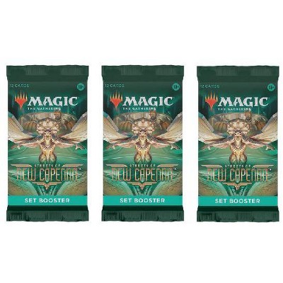 MAGIC THE GATHERING 3 Packs MTG Set Booster Pack Lot MTG Streets of New Capenna