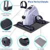 Under Desk Bike Pedal Exerciser, Mini Exercise Bike Portable Peddler Sitting for Seniors with LCD Display Sportneer - 3 of 4
