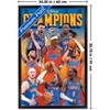Trends International NBA Oklahoma City Thunder - 2025 NBA Finals Champions Framed Wall Poster Prints - 3 of 4