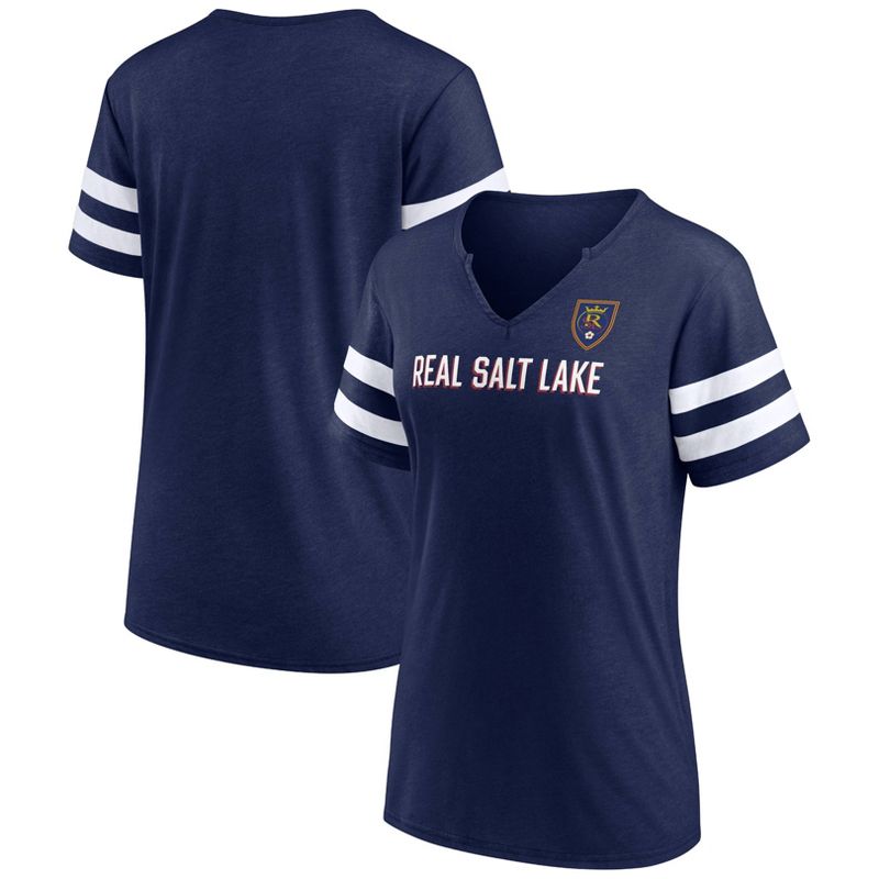 MLS Real Salt Lake Women&#39;s Split Neck T-Shirt, 1 of 4