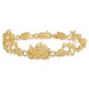 Black Bow Jewelry 14k Yellow Gold Noah's Ark Bracelet - 7 Inch - 3 of 4