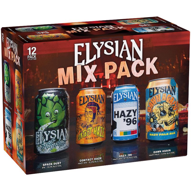 Elysian Brewing Variety Mix Pack - 12pk/12 fl oz Cans, 3 of 10