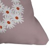26" x 26" Emanuela Carratoni 'No War Again' Outdoor Throw Pillow Purple - Deny Designs - 2 of 3