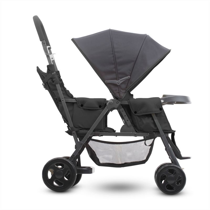 Joovy Caboose Too Sit Stand Tandem Double Stroller - Black, 3 of 7