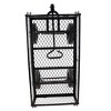 Vynxaria (Black solid wheels wagon cart) Solid wheels Tools cart Wagon Cart Garden cart trucks make it easier to transport firewood - 4 of 4