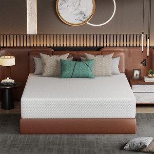 BestMassage 14 Inch Mattress Gel Memory Foam Mattress Medium Firmness Mattresses for Cool Sleep & Pressure Relief CertiPUR-US Certified - 1 of 4