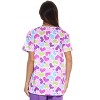 Just Love Women's Scrub Tops / Scrubs - Large - White Ribbon Heart - 3 of 3