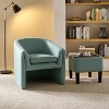 Giles Morden Upholstered Armchair with Removable Legs Storage Ottaman|Artful Living Design - 3 of 4