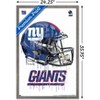 Trends International NFL New York Giants - Drip Helmet 20 Framed Wall Poster Prints - 3 of 4