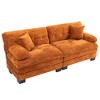 Maliang 84" L Two-seat Sectional Sofa, Modular Deep Seat Sofa, Upholstered Sofa for Small Spaces - 3 of 4