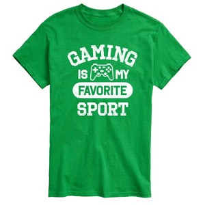 Men's - Instant Message - Gaming Is My Favorite Sport Short Sleeve Graphic T-Shirt - 1 of 4