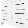 NicBex 6 Drawer Dresser for Bedroom,Modern Style Drawers with Black Pulls,,Dressers for Kids Room,Living Room,Entry and Hallway - 4 of 4