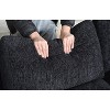 128" L-Shaped Sectional Couch with Movable Ottoman & 5 Throw Pillows,6 Seat Chenille Upholstered Sofa ,DIY Combination,for Living Room,Apartment - 3 of 4