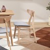 Vatros Wooden Dining Chairs Set of 2 Modern Side Chairs Soft Upholstered Dining Chairs for Kitchen - 2 of 4