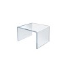 Azar Displays Clear Acrylic Riser Pedestal Display 2.5"W x 2.5"D x 2.5"H, 4-Pack - image 2 of 4