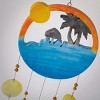 Woodstock Windchimes Sunset Beach Capiz Chime, Wind Chimes For Outside, Wind Chimes For Garden, Patio, and Outdoor Decor, 30"L - 3 of 4