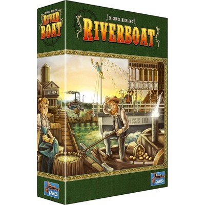 Lookout Riverboat Board Game