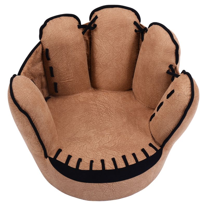 Tangkula Kids Armrest Sofa Five Finger Children Leisure Upholstered Chair, 4 of 7