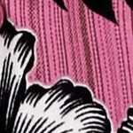 palm tree floral autumn pink