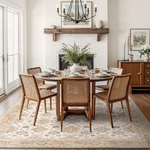 Abynow Medallion Distressed Persian Indoor Area Rug - 1 of 4