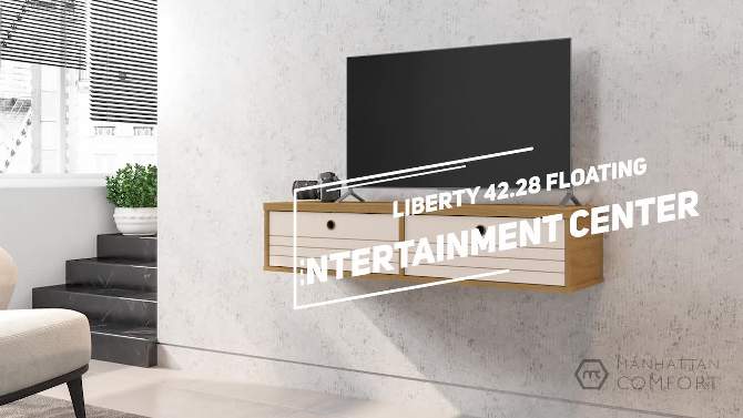 40" Liberty Floating Entertainment Center - Manhattan Comfort, 2 of 10, play video
