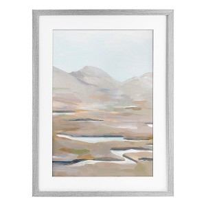 Stupell Industries Earthbound Serenity in Neutrals Framed Print Under Glass - 1 of 4