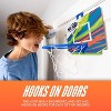 Nerf Mini Over the Door Basketball Hoop Nerfoop Indoor Basketball Door Basketball Hoop + Mini NERF Foam Basketball Set - Perfect for Bedrooms - 3 of 4