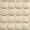 Collections Etc Velvet Non-Slip Quilted Recliner Cover with Side Pockets - 4 of 4