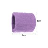 Unique Bargains Sport Absorbing Cotton Terry Cloth Wrist Sweatbands Wristbands 3.15" 1 Pair - 4 of 4