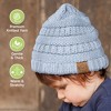 KeaBabies 3pk Warmzy Baby Beanies, 0-36 months Baby Hats, Baby Winter Hat for Newborn, Infant, Toddlers, Boys, Girls - 4 of 4