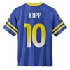 NFL Los Angeles Rams Boys' Short Sleeve Cooper Kupp Jersey - 3 of 3